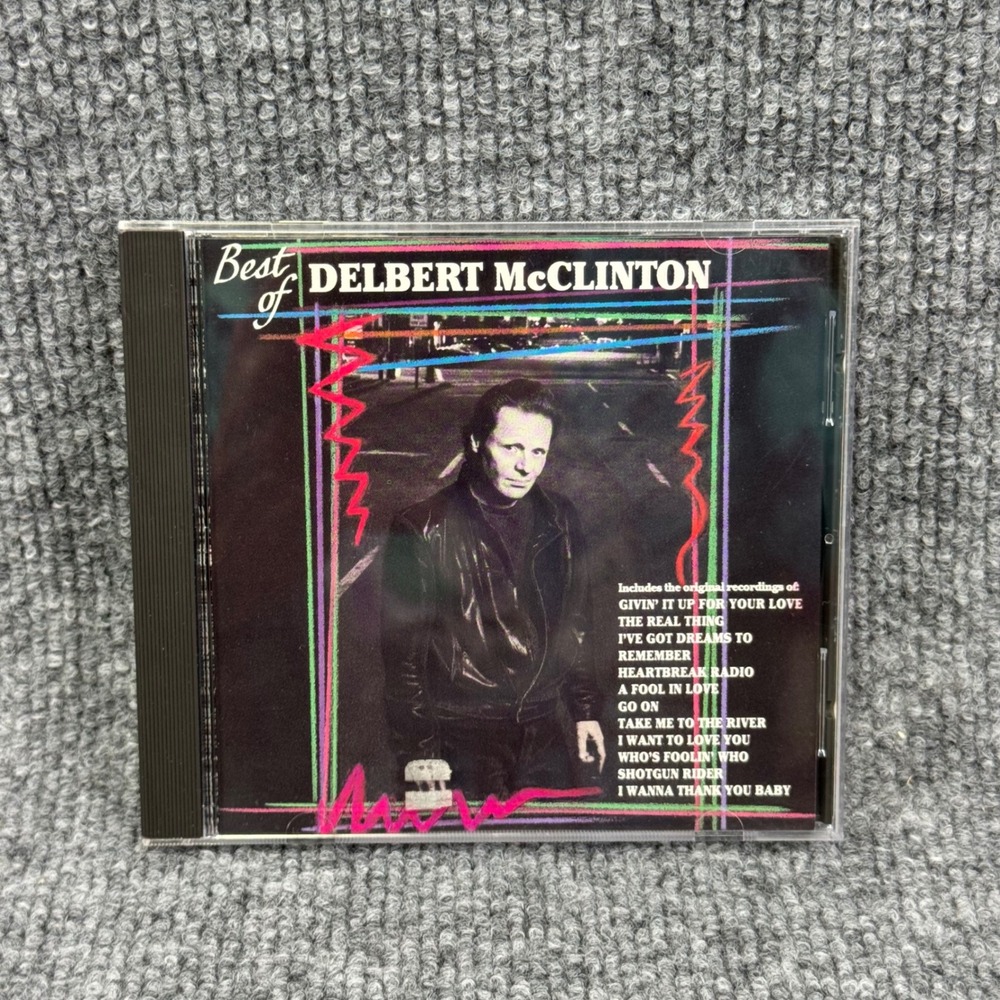 Best of Delbert McClinton CD 1991 Curb Records D2-77415 Blues Rock Soul